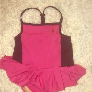 Pink Ralph Lauren Bathing Suit